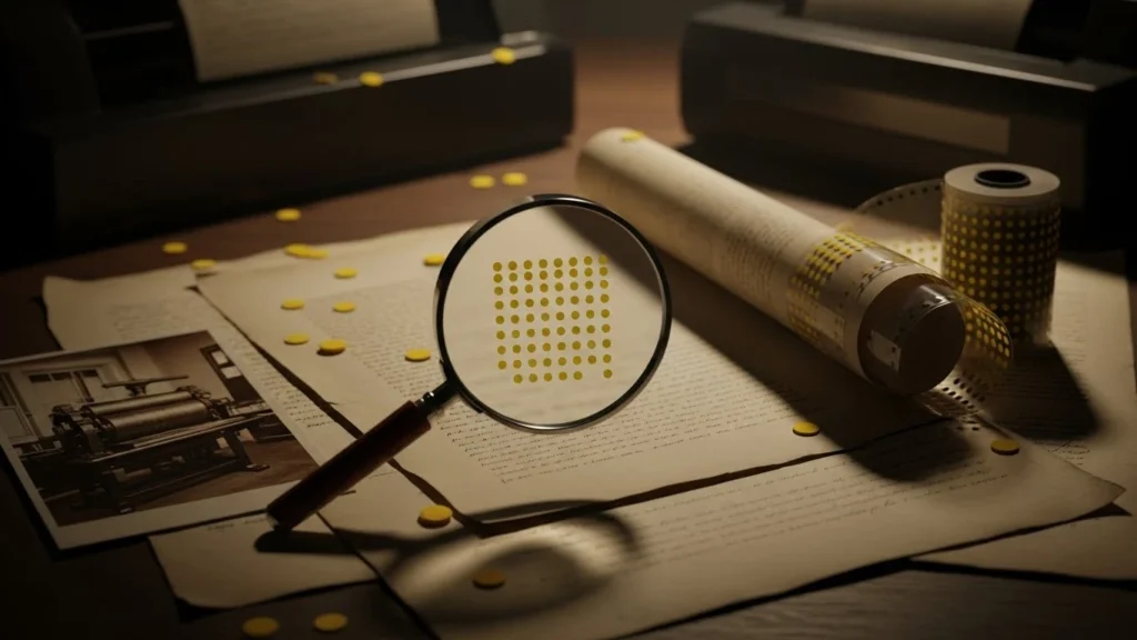 The Secret History Behind Yellow Dots Tracking