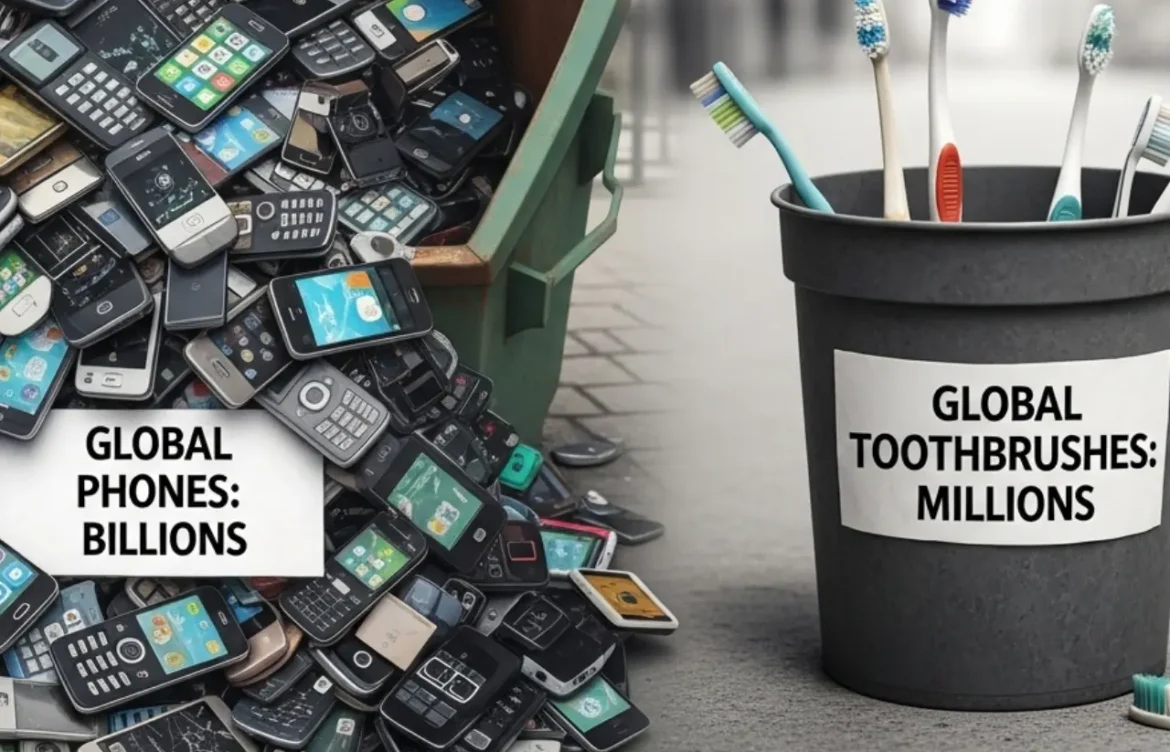Mobile Phones vs Toothbrushes: Why Phones Outnumber Brushes Globally