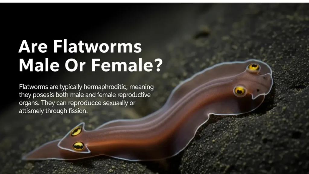 Are flatworms male or female